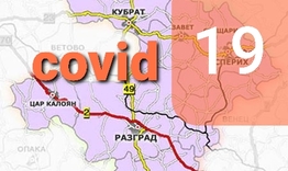 Няма нови случаи на COVID-19 в област Разград за последното денонощие