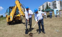 Първа копка на  комплекс от социални жилища в Разград 
