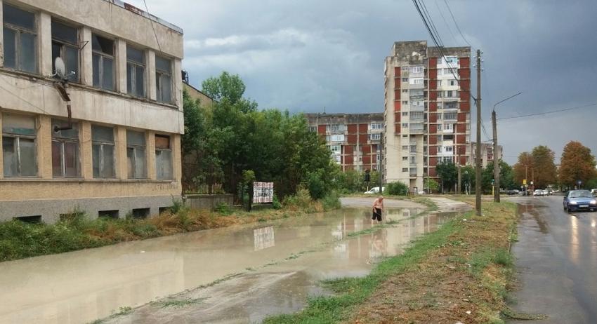 Поредно наводнение на улица в Разград 