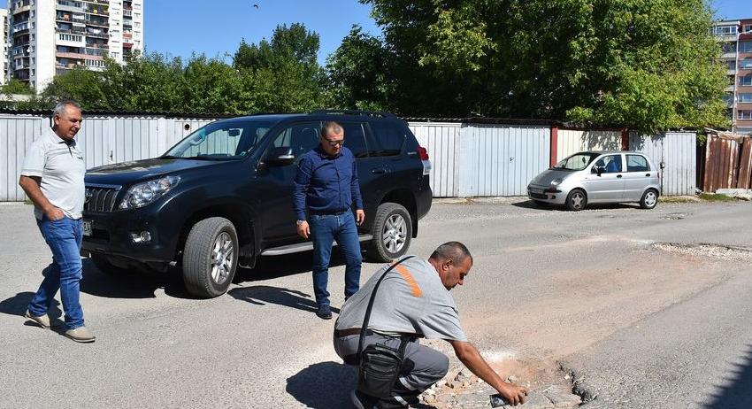 В понеделник от „Орел“ започва изкърпването на дупки по улиците в Разград