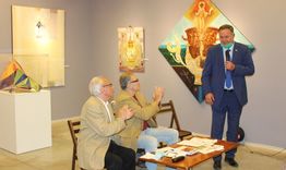 Гюнай Хюсмен посети поетичната вечер на разградски творци