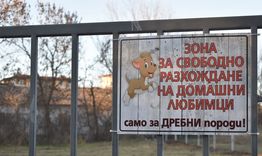 Новата площадка за разходка на кучета е отворена от днес 