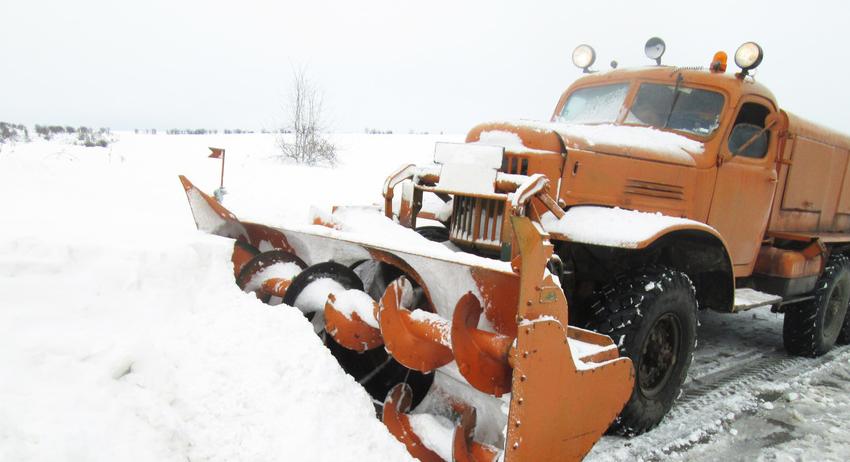 Без ограничения заради снега по пътищата в област Разград