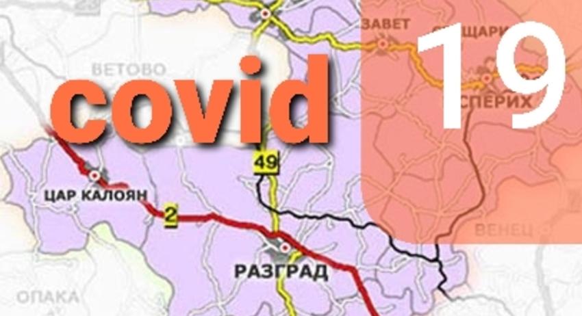 Нови 36 случая на COVID-19 в област  Разград