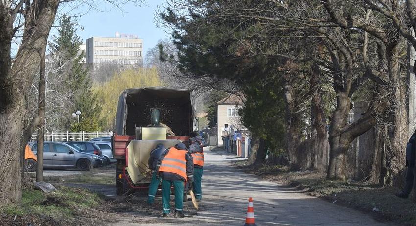 ОП“Паркстрой“ почиства ул. „Черна“ в Западна промишлена зона