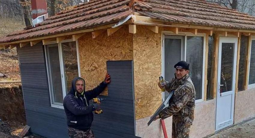 Нова ловна хижа в Севар 