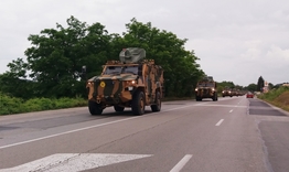 Военна техника край село Осенец 