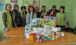 Служители в КСУПЛУ в Просторно направиха дарение за бежанците от Украйна