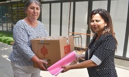 Семействата на деца-потребители на социални услуги в Община Разград получиха хранителни пакети 
