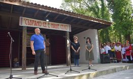 Заместник-кметът Добрин Добрев поздрави организаторите на събора „Събрало се е наше село”