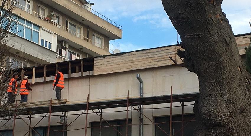 Започна ремонтът на покрива на Регионалната библиотека "Проф. Боян Пенев" в Разград