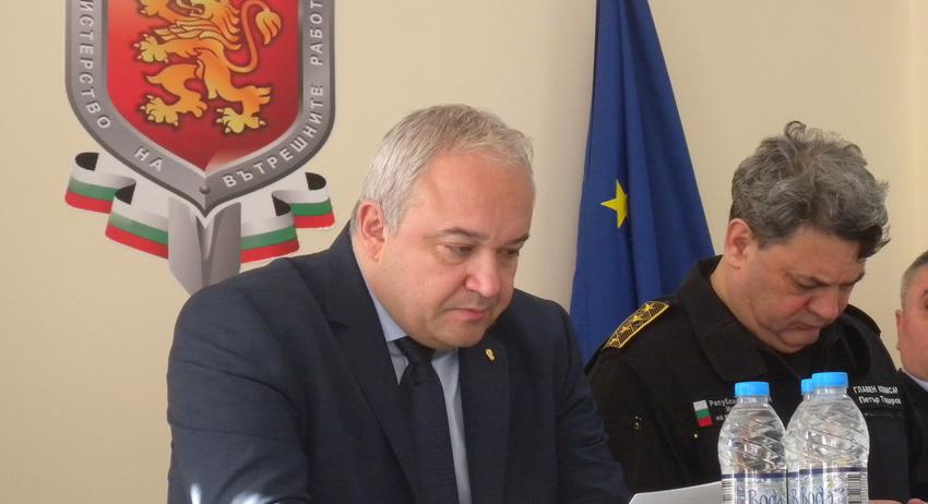 Вътрешният министър и главният секретар на МВР присъстваха на отчет-анализа на ОДМВР-Разград