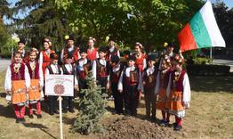 В Деня на независимостта деца засадиха дърво в градинката до площад „Независимост” 