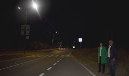 Възстановено е осветлението на изхода на Разград в посока Русе 