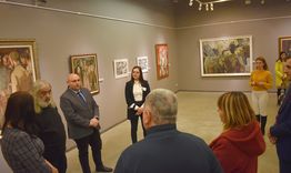 Кметът Добрин Добрев: „Като разградчанин съм горд, че Художествената галерия „Проф. Илия Петров” има такива безценни експонати”