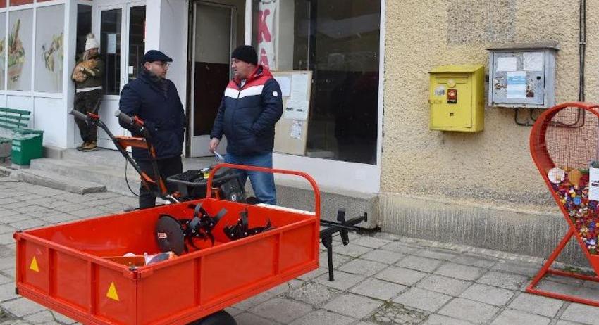 Мотоблокове с прикачен инвентар за всички населени места в община Разград