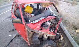 Турски гражданин е пострадал тежко при катастрофа в Разградско