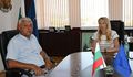 Областният управител проведе работна среща с директора на Областното пътно управление